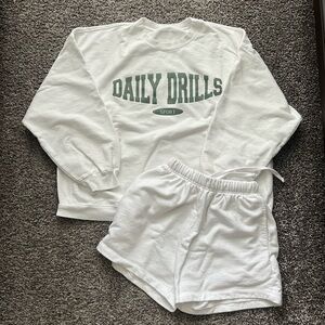 Daily Drills Crew Neck and Sweat Short